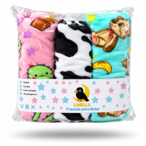Pack de Frazadas para Bebé — Ositos, Pinta, Cactus