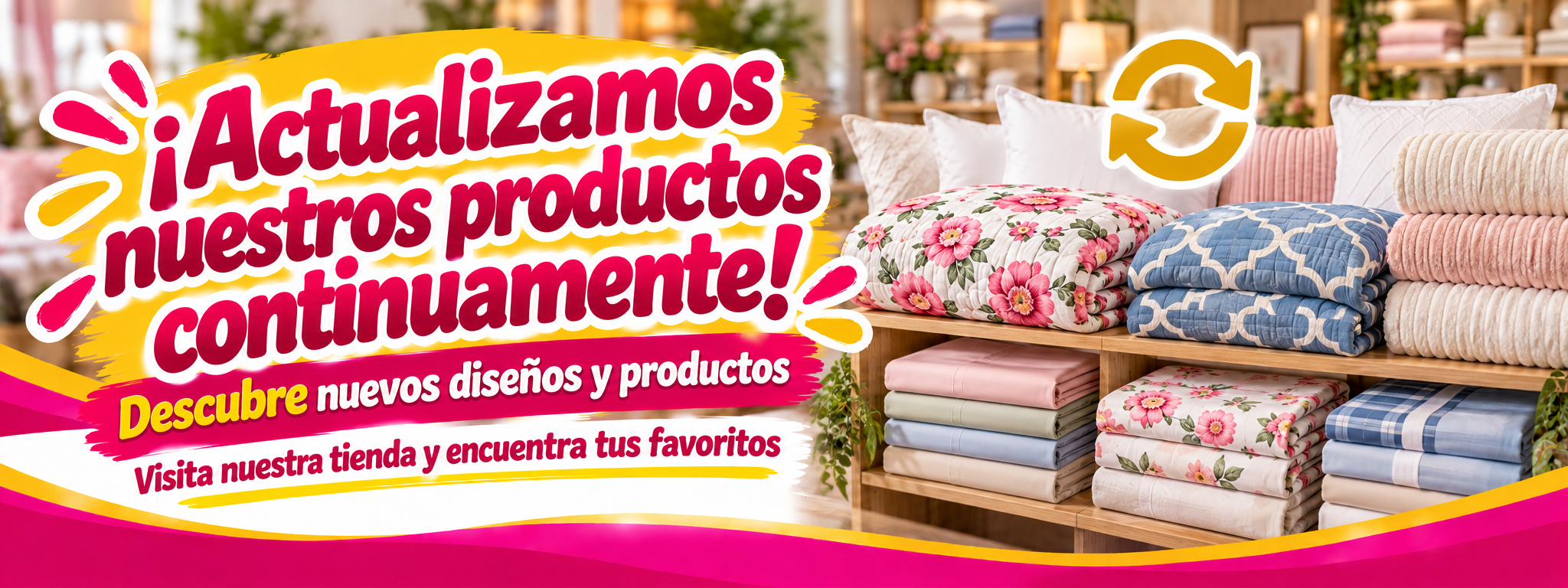 Actualizamos nuestros productos continuamente