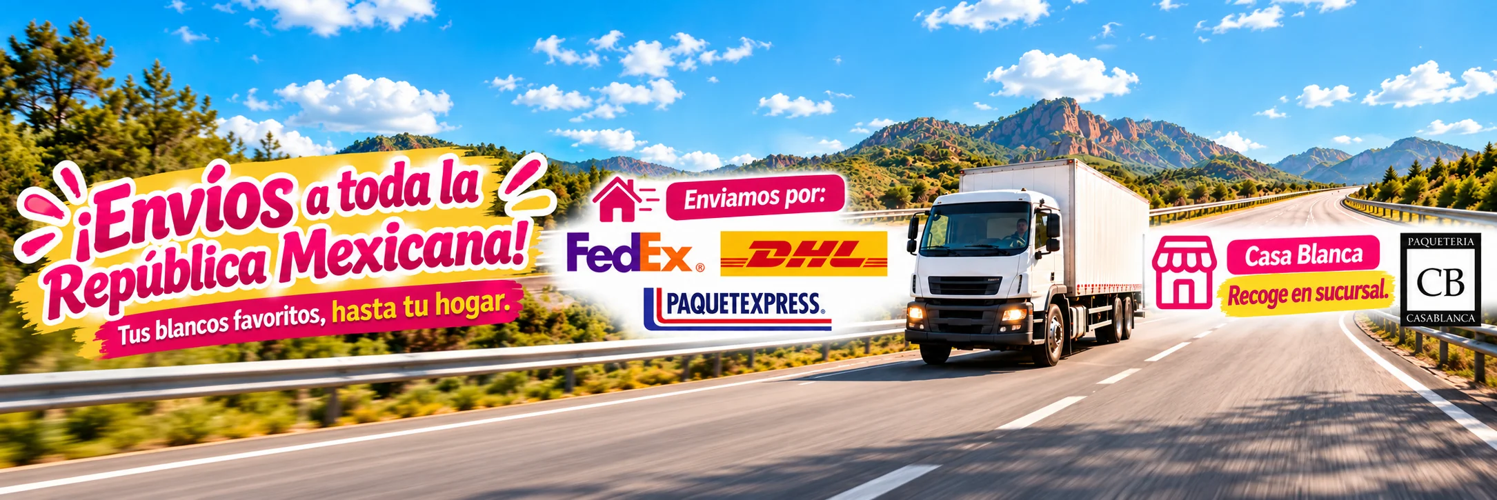 Envíos a toda la República Mexicana